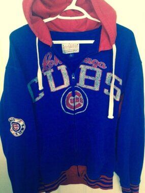 Chicago Cubs Full Zip Hoodie